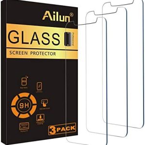 Ailun Screen Protector for iPhone 11 Pro Max/iPhone Xs Max 3 Pack 6.5 Inch 2019/2018 Release Case Friendly Tempered Glass